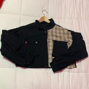 Shein cropped jacket